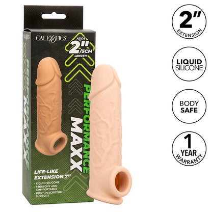 CALEXOTICS - PERFORMANCE MAXX LIFE-LIKE EXTENSION 7 LIGHT SKIN - My naughty haven #