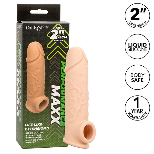 CALEXOTICS - PERFORMANCE MAXX LIFE-LIKE EXTENSION 7 LIGHT SKIN - My naughty haven #