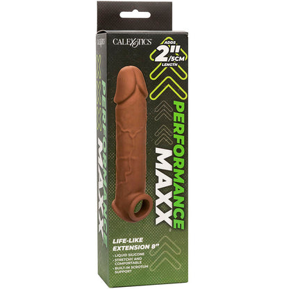CALEXOTICS - PERFORMANCE MAXX LIFE-LIKE EXTENSION 8 BROWN SKIN - My naughty haven #