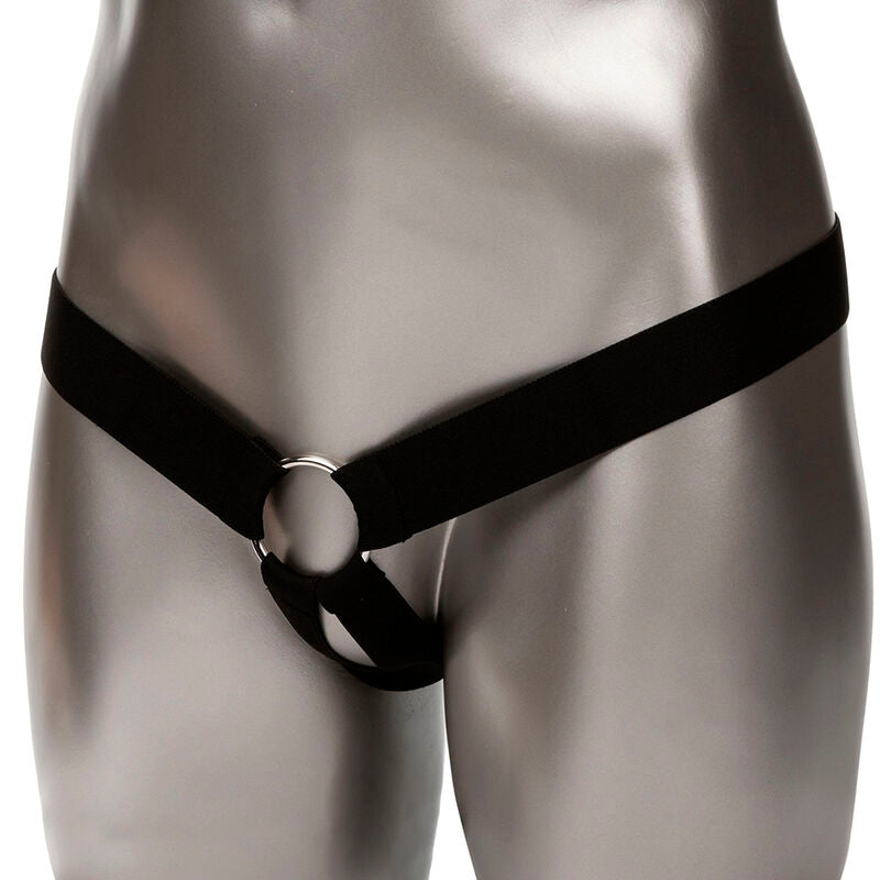 CALEXOTICS - PERFORMANCE MAXX LIFE-LIKE EXTENSION WITH HARNESS BROWN SKIN - My naughty haven #