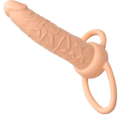 CALEXOTICS - PERFORMANCE MAXX RECHARGABLE DUAL PENETRATOR LIGHT SKIN - My naughty haven #