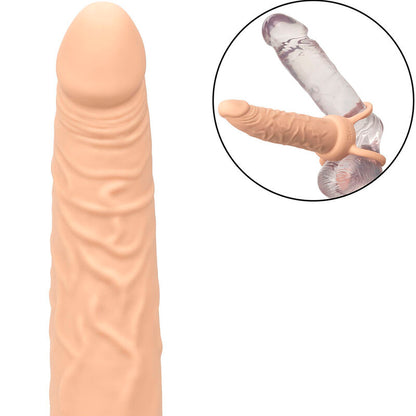 CALEXOTICS - PERFORMANCE MAXX RECHARGABLE DUAL PENETRATOR LIGHT SKIN - My naughty haven #