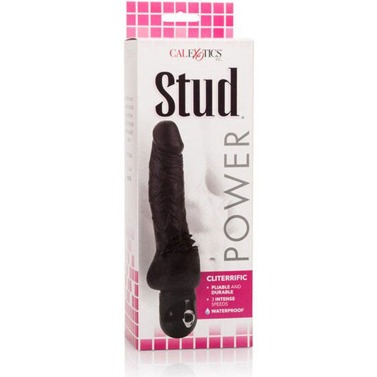 CALEXOTICS - POWER STUD CLITERRIFIC BLACK VIBRATOR - My naughty haven #