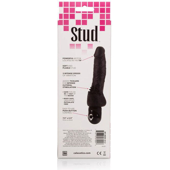 CALEXOTICS - POWER STUD CLITERRIFIC BLACK VIBRATOR - My naughty haven #