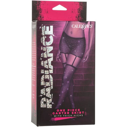 CALEXOTICS - RADIANCE GARTER SKIRT THIGH HIGHS - My naughty haven #