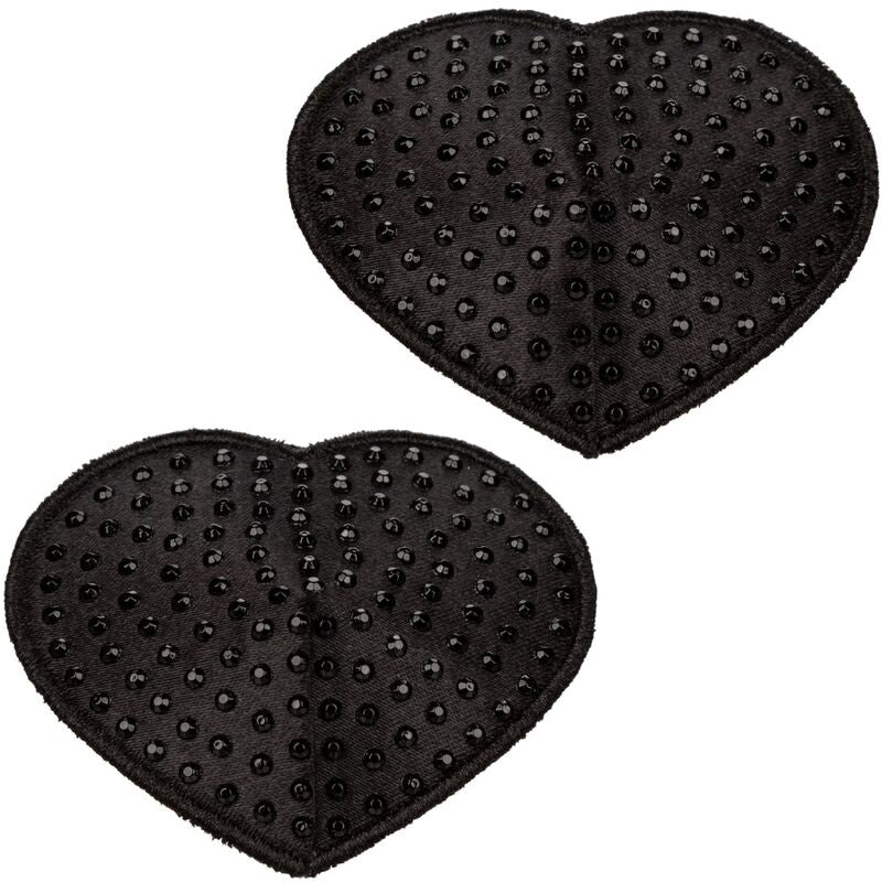 CALEXOTICS - RADIANCE HEART-SHAPED JEWEL NIPPLE SHIELDS - My naughty haven #