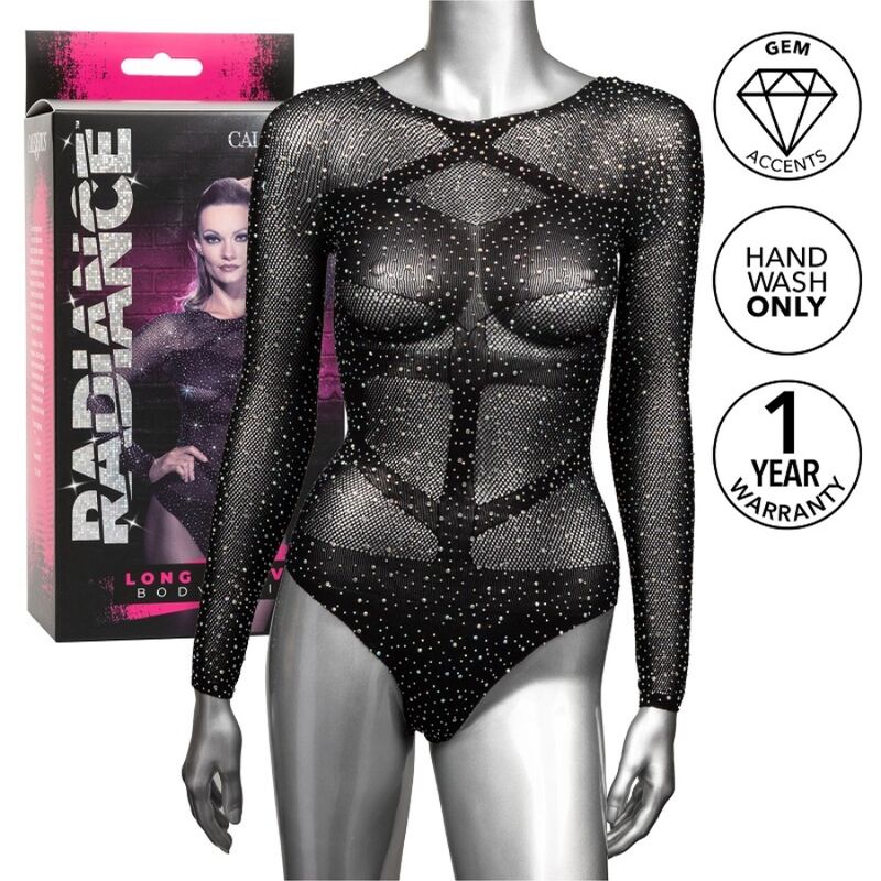 CALEXOTICS - RADIANCE LONG SLEEVE BODYSUIT RHINE - My naughty haven #