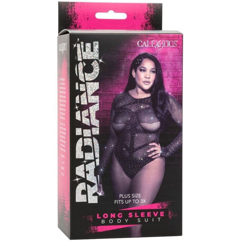 CALEXOTICS - RADIANCE LONG SLEEVE BODYSUIT RHINE PLUS SIZE - My naughty haven #