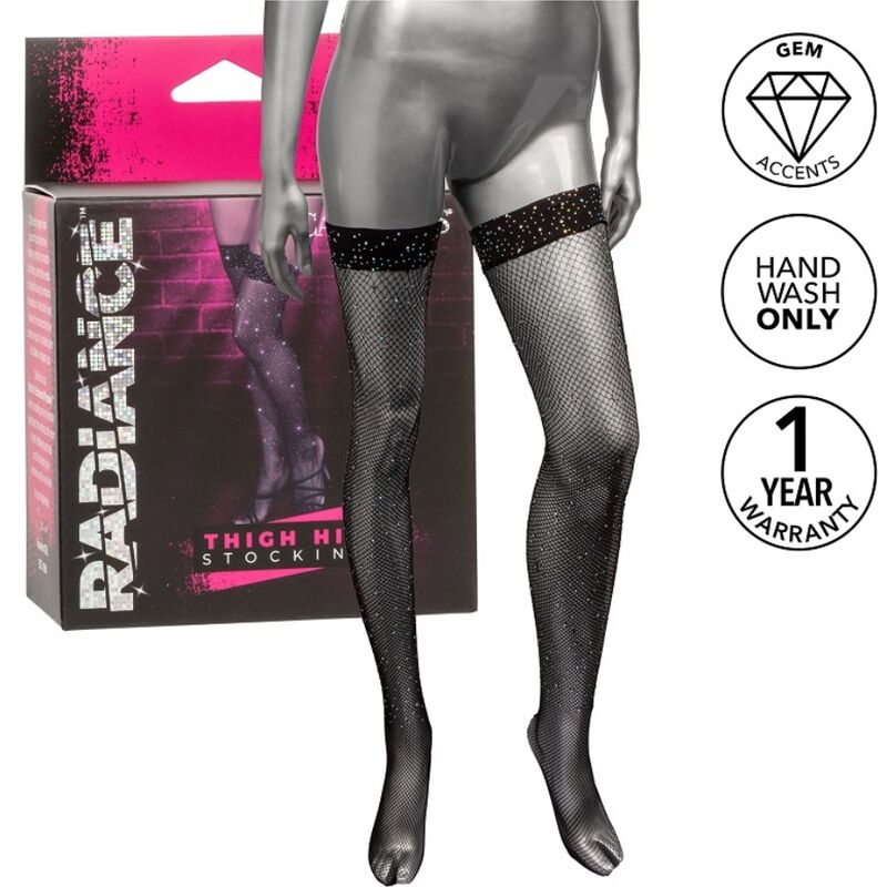 CALEXOTICS - RADIANCE THIGH HIGH STOCKINGS RHINE - My naughty haven #