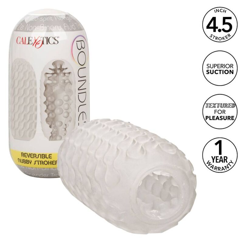CALEXOTICS - REVERSIBLE NUBBY STROKER - My naughty haven #