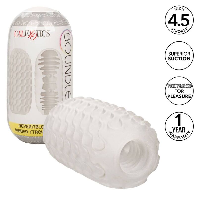 CALEXOTICS - REVERSIBLE RIBBED STROKER - My naughty haven #