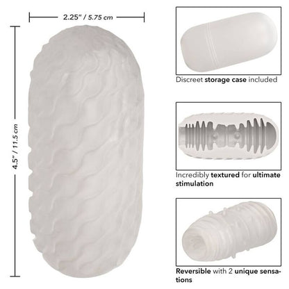CALEXOTICS - REVERSIBLE RIBBED STROKER - My naughty haven #
