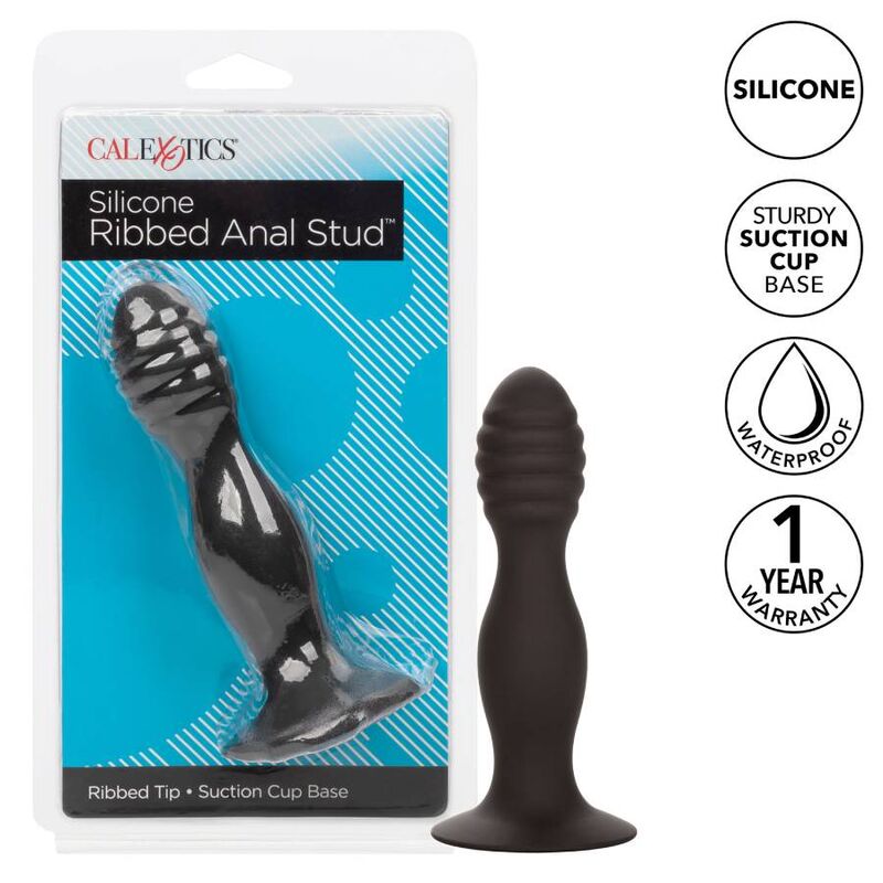 CALEXOTICS - RIBBED ANAL STUD - My naughty haven #