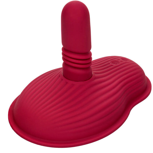 CALEXOTICS - RIDER MASSAGER DOUBLE MOTOR REMOTE CONTROL RED - My naughty haven #
