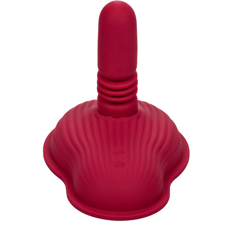 CALEXOTICS - RIDER MASSAGER DOUBLE MOTOR REMOTE CONTROL RED - My naughty haven #