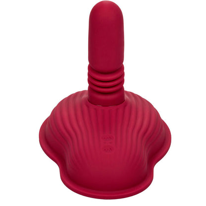 CALEXOTICS - RIDER MASSAGER DOUBLE MOTOR REMOTE CONTROL RED - My naughty haven #