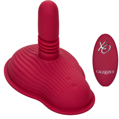 CALEXOTICS - RIDER MASSAGER DOUBLE MOTOR REMOTE CONTROL RED - My naughty haven #