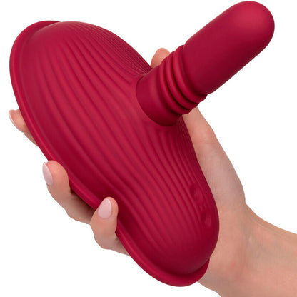 CALEXOTICS - RIDER MASSAGER DOUBLE MOTOR REMOTE CONTROL RED - My naughty haven #