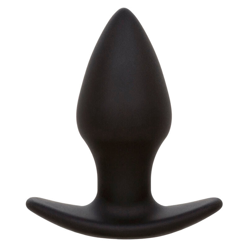CALEXOTICS - ROCK BOTTOM PERFECT ANAL PLUG 10 VIBRATIONS SILICONE BLACK - My naughty haven #