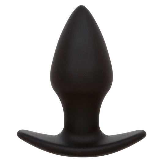 CALEXOTICS - ROCK BOTTOM PERFECT ANAL PLUG 10 VIBRATIONS SILICONE BLACK - My naughty haven #