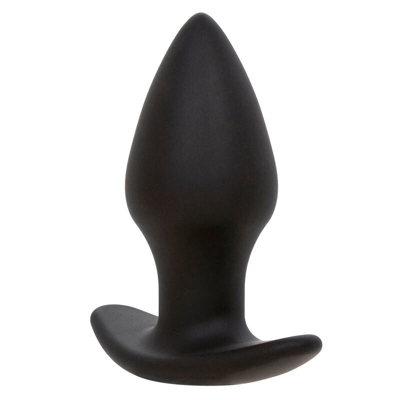 CALEXOTICS - ROCK BOTTOM PERFECT ANAL PLUG 10 VIBRATIONS SILICONE BLACK - My naughty haven #