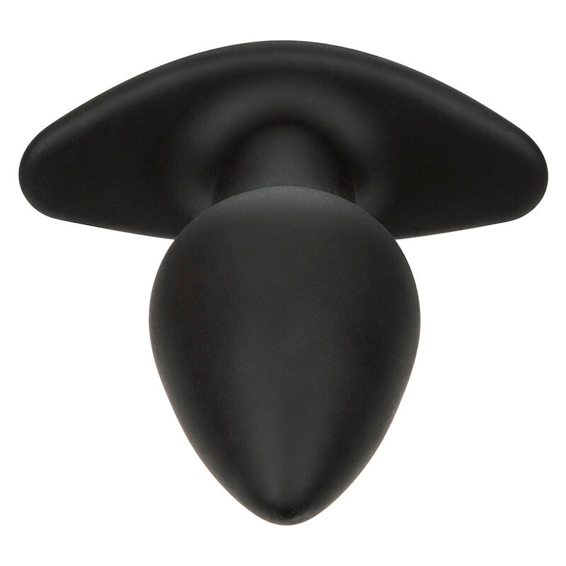 CALEXOTICS - ROCK BOTTOM PERFECT ANAL PLUG 10 VIBRATIONS SILICONE BLACK - My naughty haven #