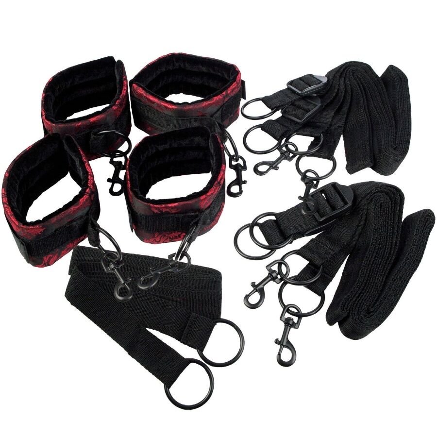 CALEXOTICS - SCANDAL BED TIES SET - My naughty haven #