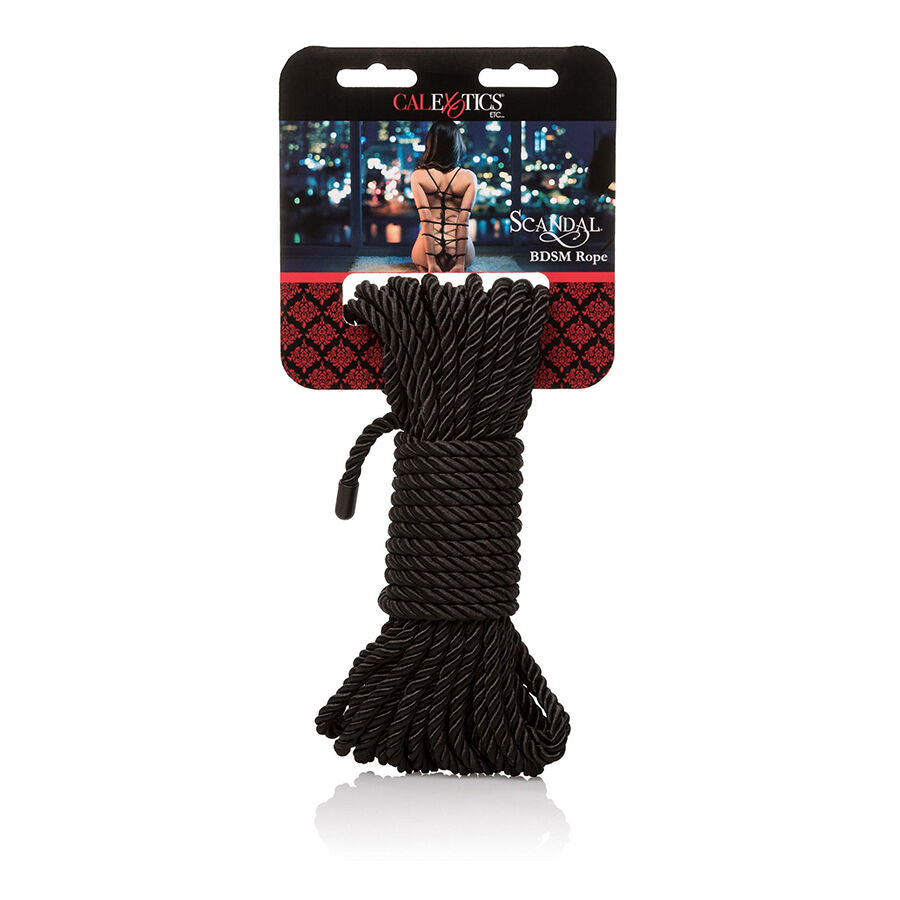 CALEXOTICS - SCANDAL BLACK BDSM ROPE 10 M - My naughty haven #