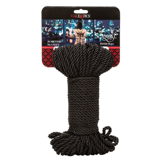 CALEXOTICS - SCANDAL BLACK BDSM ROPE 30 M - My naughty haven #
