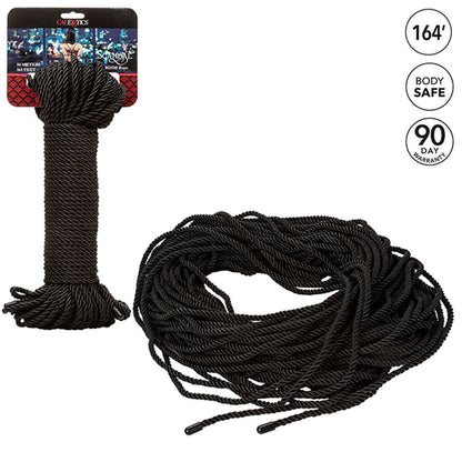 CALEXOTICS - SCANDAL BLACK BDSM ROPE 50 M - My naughty haven #