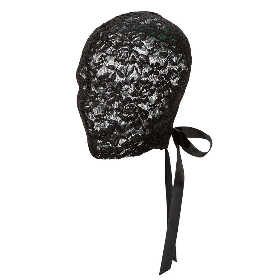 CALEXOTICS - SCANDAL BLACK LACE BALALAVA WITH BOW - My naughty haven #