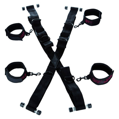 CALEXOTICS - SCANDAL CROSS-SHAPED DOOR HANDCUFFS - My naughty haven #