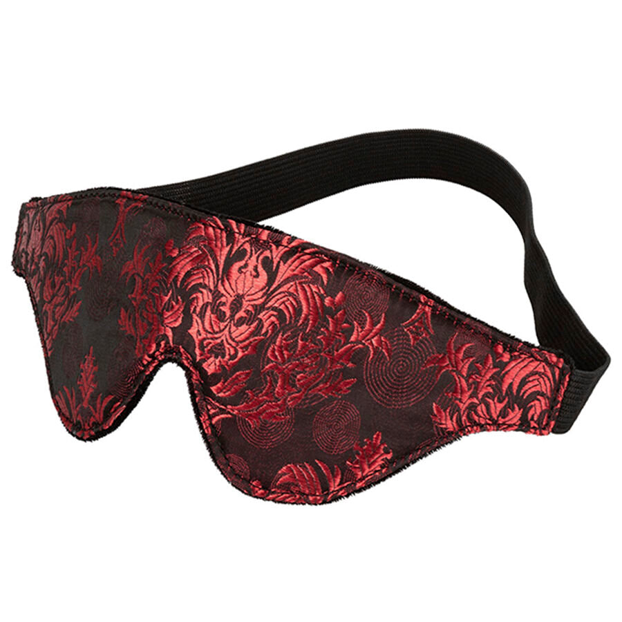 CALEXOTICS - SCANDAL OPAQUE EYE MASK WITH RED DETAILS - My naughty haven #