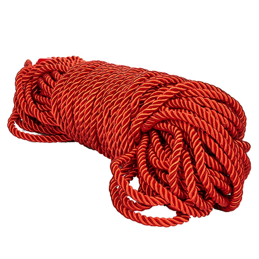 CALEXOTICS - SCANDAL RED BDSM ROPE 30 M - My naughty haven #