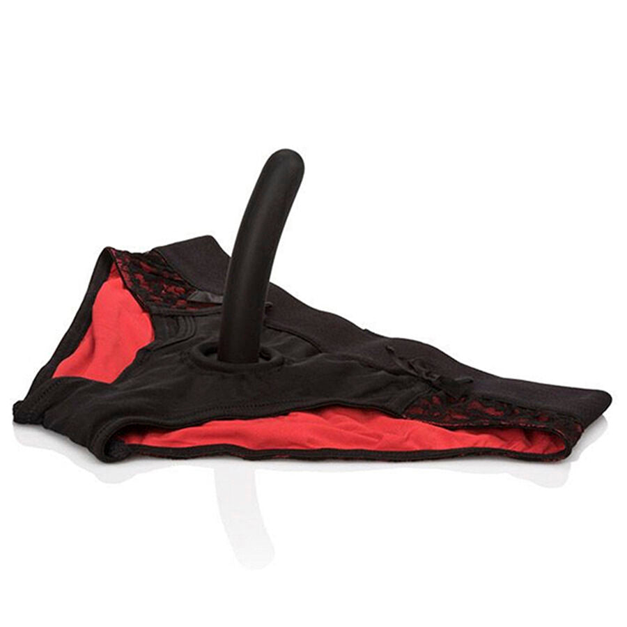 CALEXOTICS - SCANDAL SET OF RED PANTIES WITH DILDO SIZE L/XL - My naughty haven #