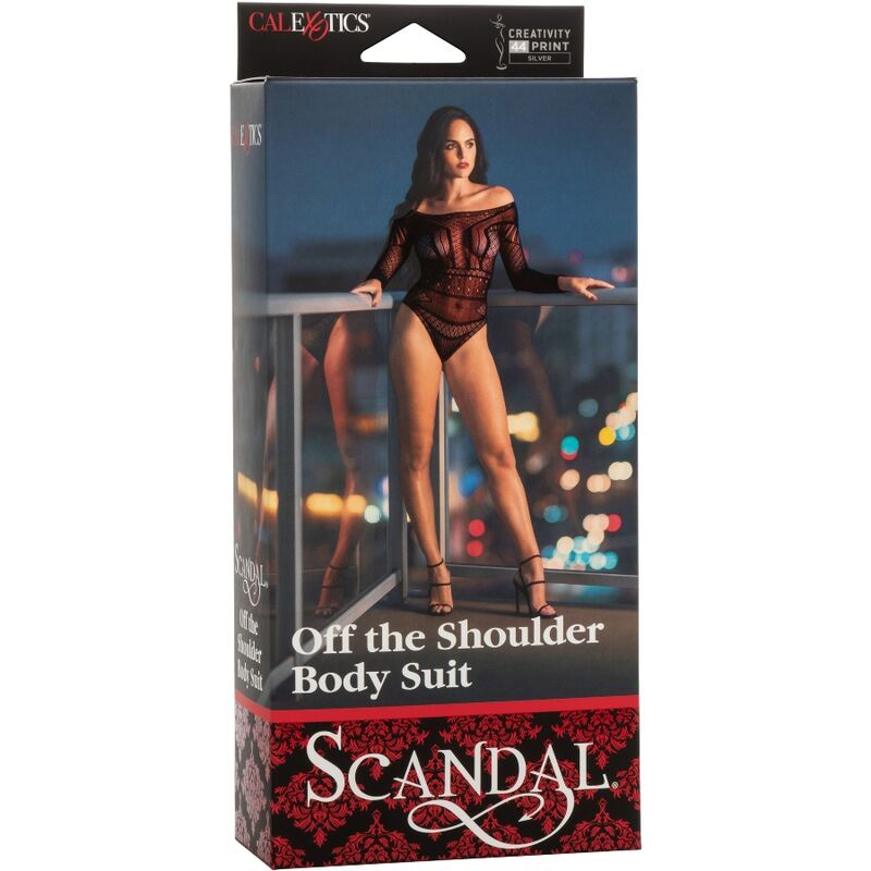 CALEXOTICS - SCANDAL SHOULDER BODY SUIT ONE SIZE - My naughty haven #
