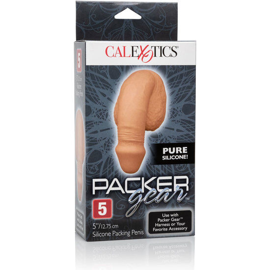 CALEXOTICS - SILICONE PACKING PENIS 12.75 CM CARAMEL - My naughty haven #