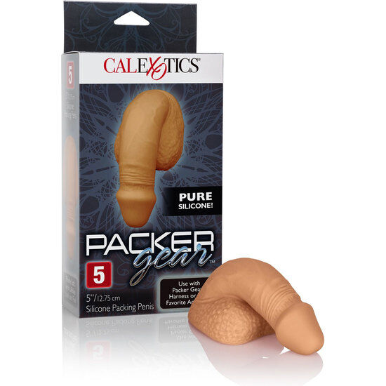 CALEXOTICS - SILICONE PACKING PENIS 12.75 CM CARAMEL - My naughty haven #