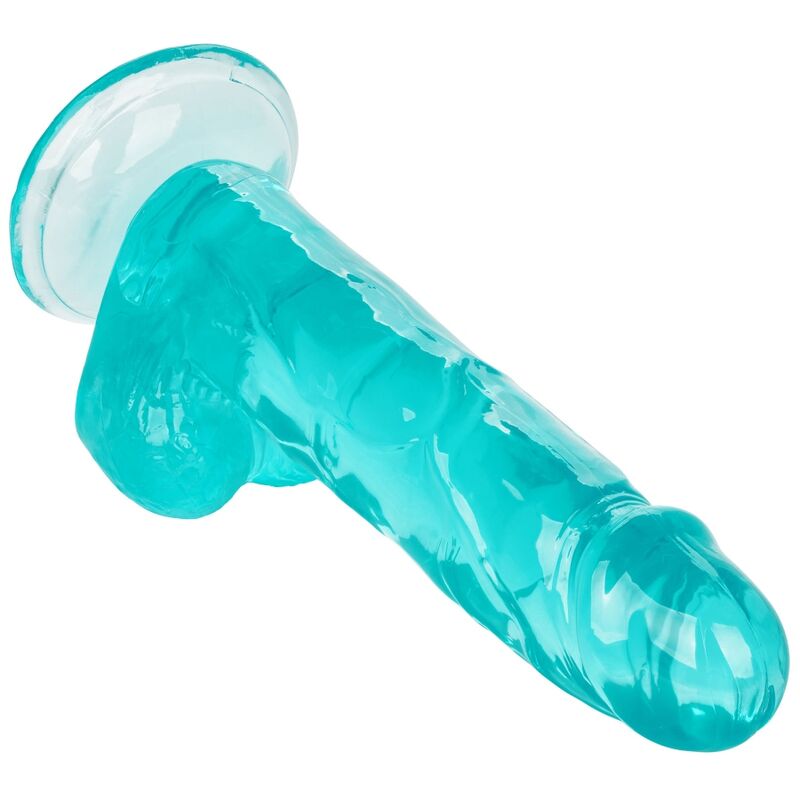 CALEXOTICS - SIZE QUEEN DILDO BLUE 15.3 CM - My naughty haven #