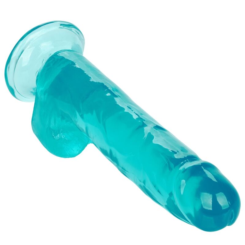 CALEXOTICS - SIZE QUEEN DILDO BLUE 20.3 CM - My naughty haven #