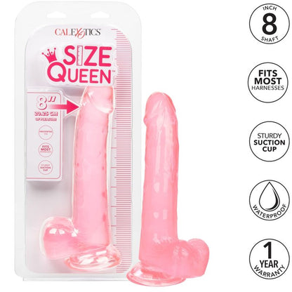 CALEXOTICS - SIZE QUEEN DILDO PINK 20.3 CM - My naughty haven #