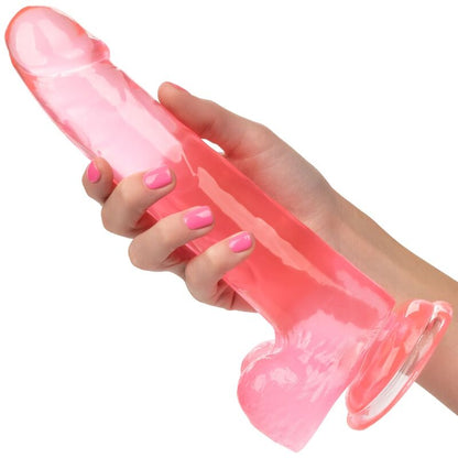 CALEXOTICS - SIZE QUEEN DILDO PINK 20.3 CM - My naughty haven #
