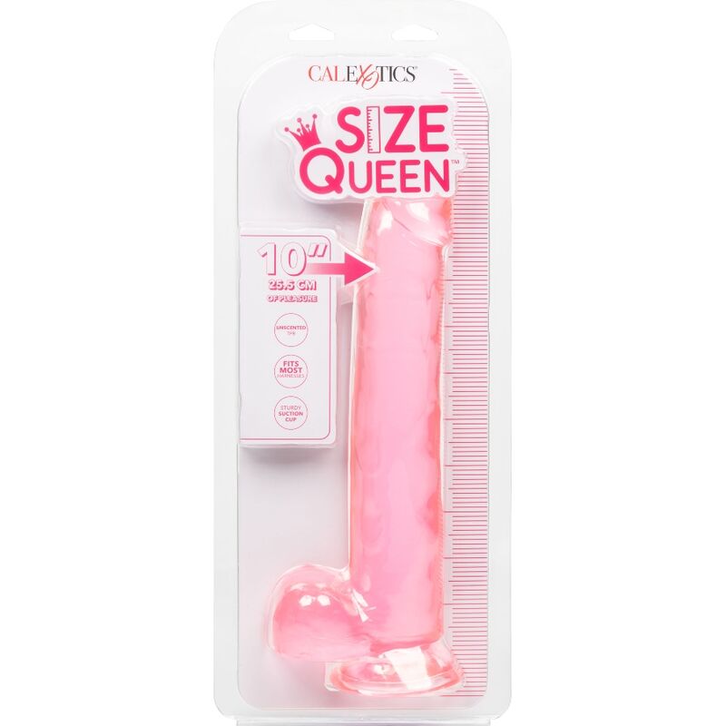 CALEXOTICS - SIZE QUEEN DILDO PINK 25.5 CM - My naughty haven #
