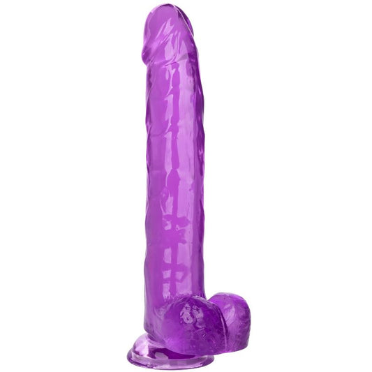 CALEXOTICS - SIZE QUEEN DILDO PURPLE 25.5 CM - My naughty haven #
