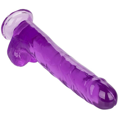 CALEXOTICS - SIZE QUEEN DILDO PURPLE 25.5 CM - My naughty haven #