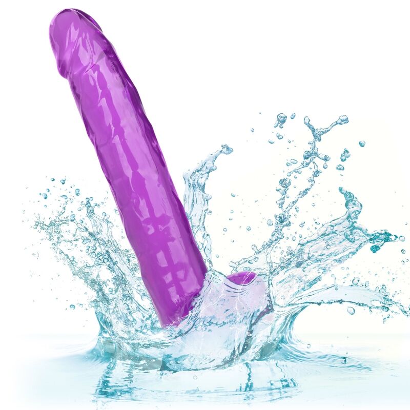 CALEXOTICS - SIZE QUEEN DILDO PURPLE 25.5 CM - My naughty haven #