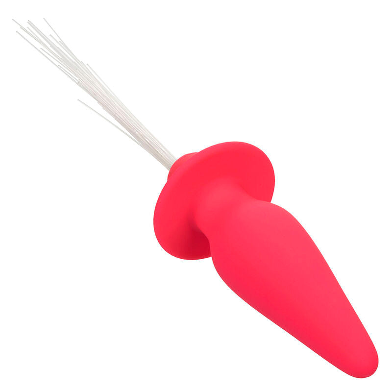 CALEXOTICS - SOUTHERN LIGHTS LIGHT UP ANAL PLUG 10 VIBRATIONS SILICONE PINK - My naughty haven #