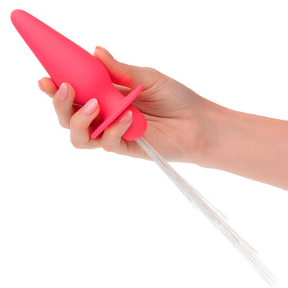 CALEXOTICS - SOUTHERN LIGHTS LIGHT UP ANAL PLUG 10 VIBRATIONS SILICONE PINK - My naughty haven #