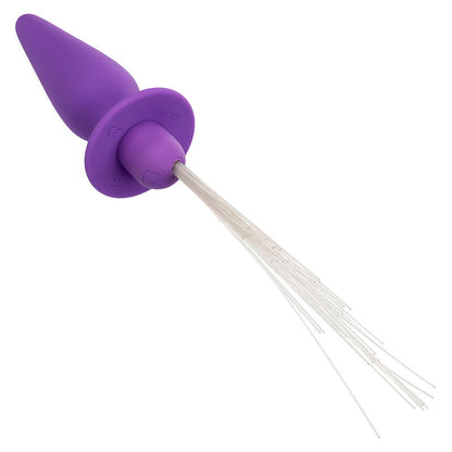 CALEXOTICS - SOUTHERN LIGHTS LIGHT UP ANAL PLUG 10 VIBRATIONS SILICONE PURPLE - My naughty haven #