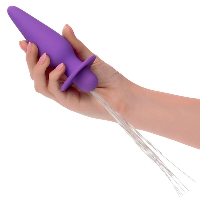 CALEXOTICS - SOUTHERN LIGHTS LIGHT UP ANAL PLUG 10 VIBRATIONS SILICONE PURPLE - My naughty haven #